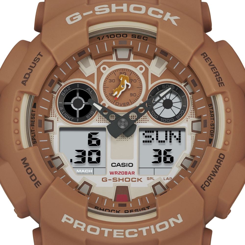 G-SHOCK GA-100SHB-5ADR Kol Saati