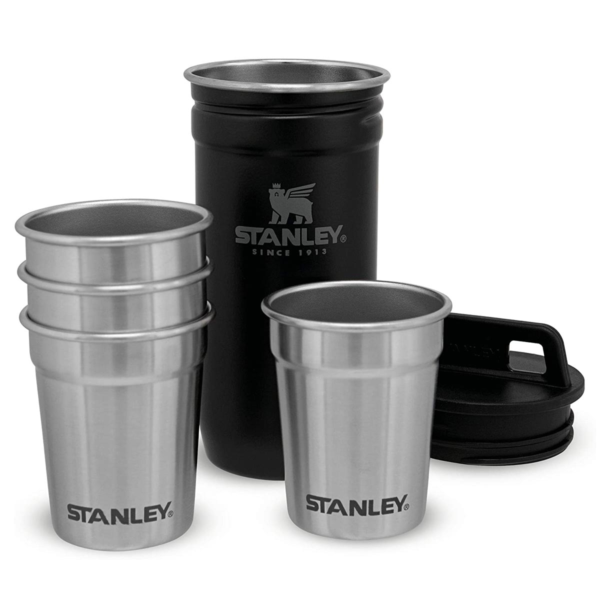 Stanley-Adventure-ShotBardak-Matara-Seti-Siyah Termos