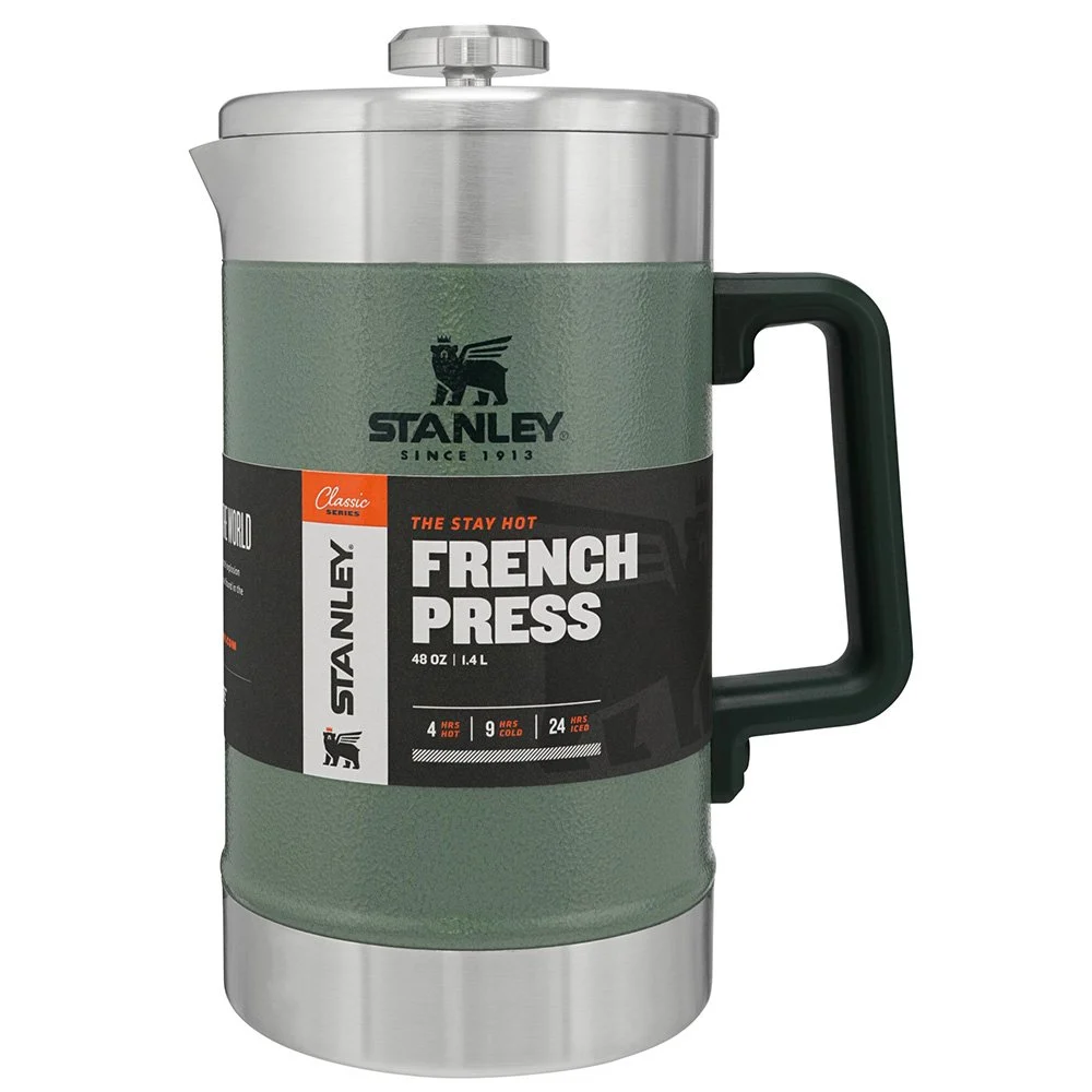 Stanley-Klasik-FrenchPress-1.4LT-Yeşil Termos