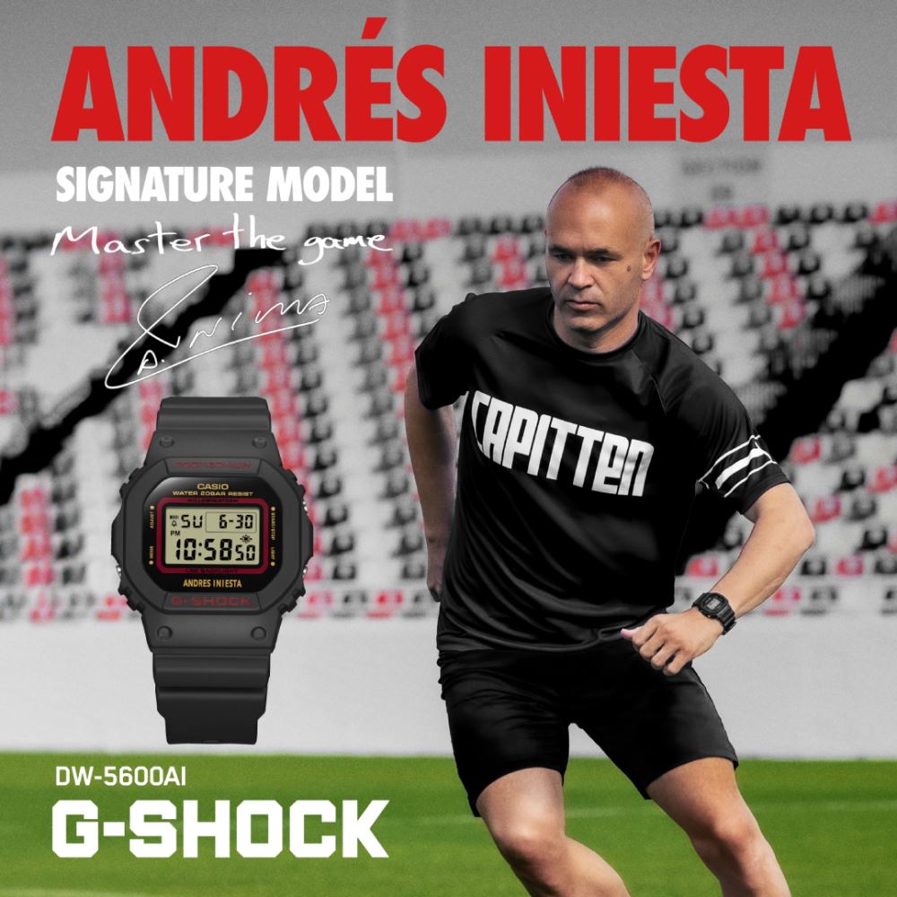 G-SHOCK ICONIC DW-5600AI-1DR Kol Saati