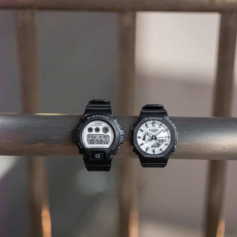 LGB DREAD ROCKS ホワイト タンク トップ G-SHOCK ICONIC DW-6900WD-1DR Kol Saati