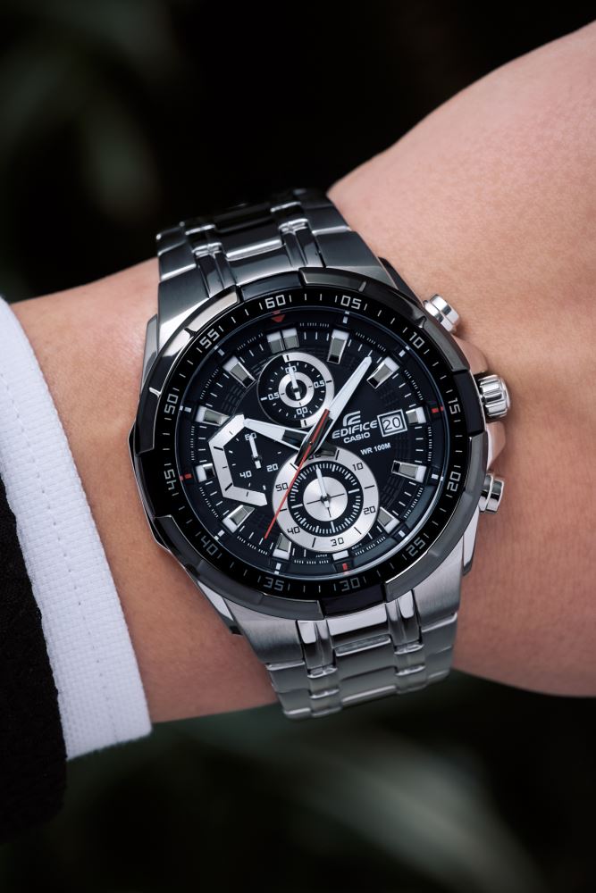 CASIO EDIFICE 時計 CASIO EDIFICE EFR-539D-1AVUDF Kol Saati