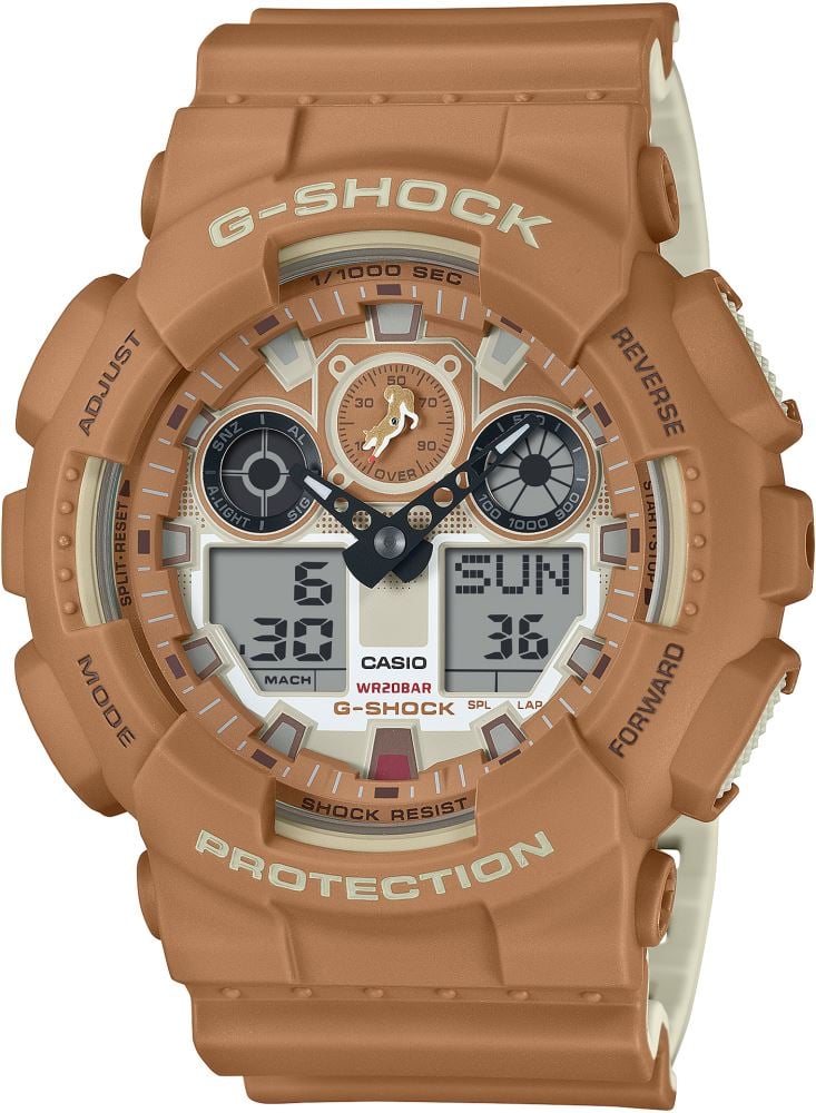 G-SHOCK GA-100SHB-5ADR Kol Saati