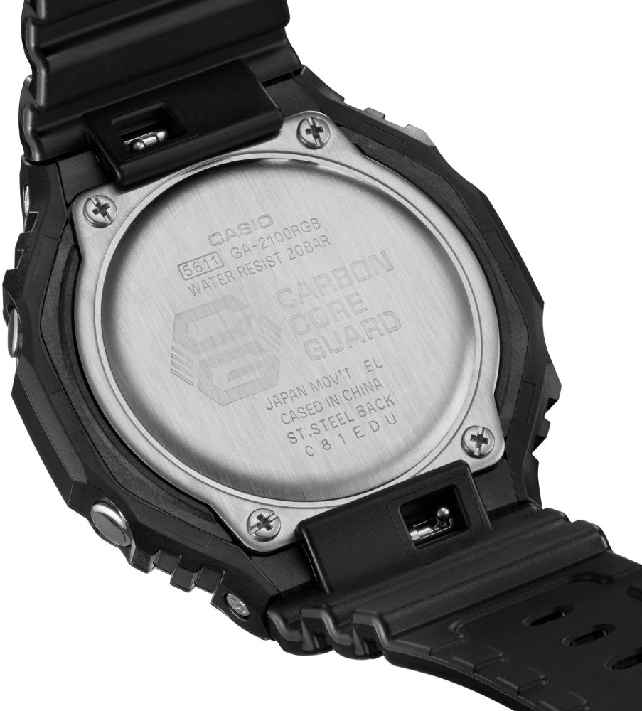 G-SHOCK ICONIC GA-2100RGB-1ADR Kol Saati