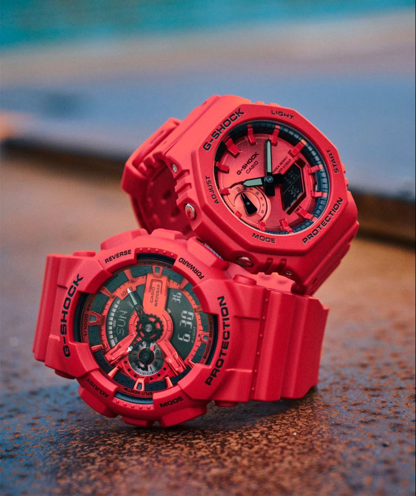 G-SHOCK ICONIC GA-2100RRB-4ADR Kol Saati