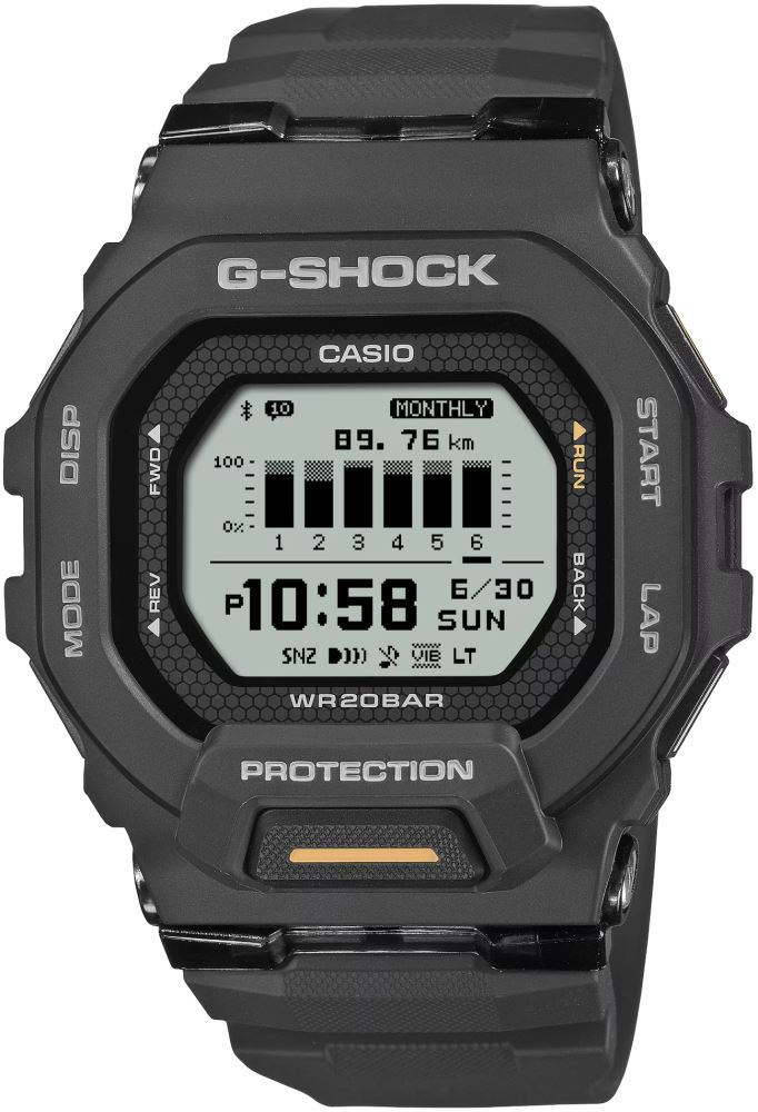 GBD-200-1 G-SQUAD G-SHOCK CASIO 時計 G-SHOCK Saati Kol GBD-200-1A1DR G-SQUAD 時計