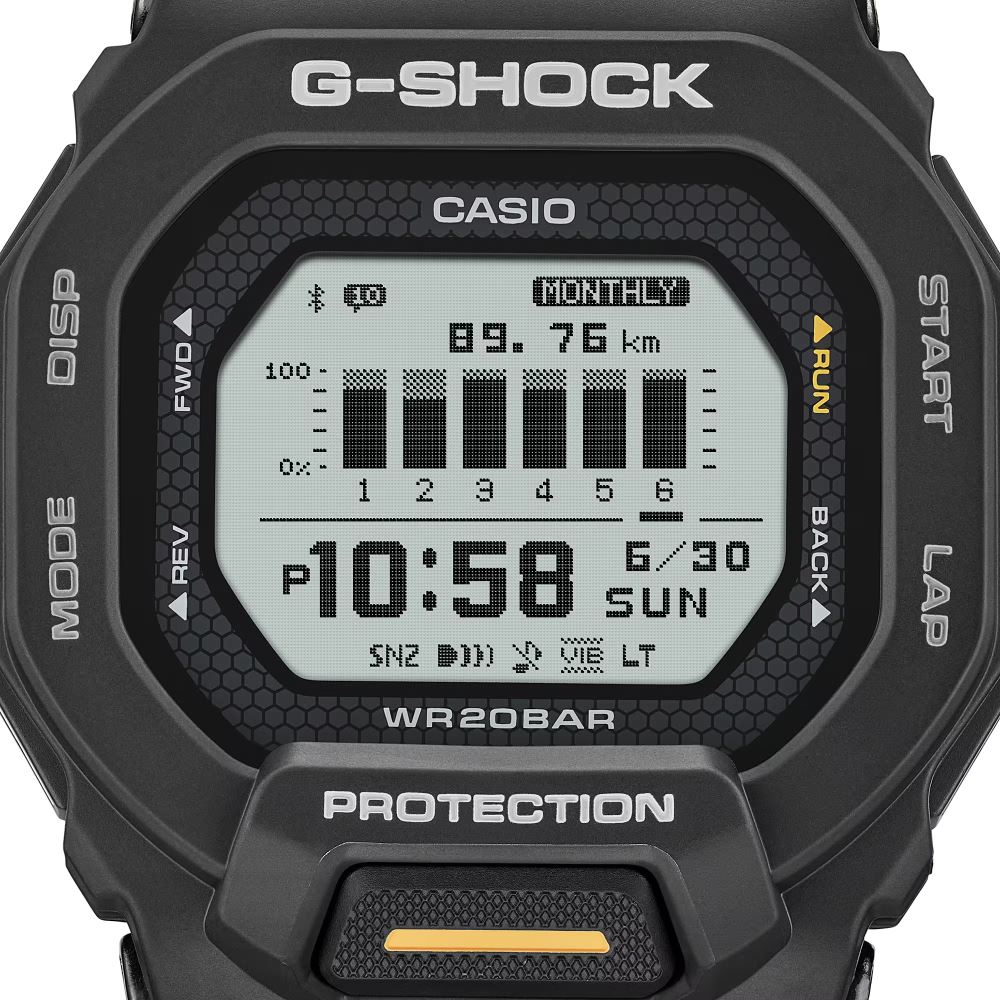 G-SHOCK G-SQUAD GBD-200-1A1DR Kol Saati