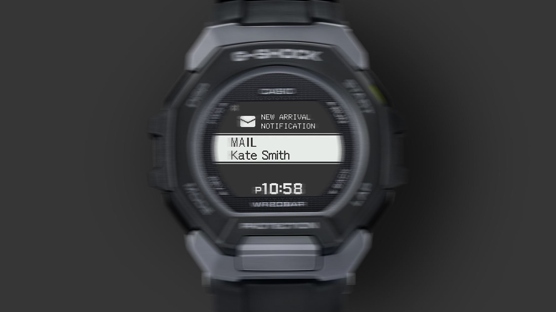 G-SHOCK G-SQUAD GBD-300-1DR Kol Saati