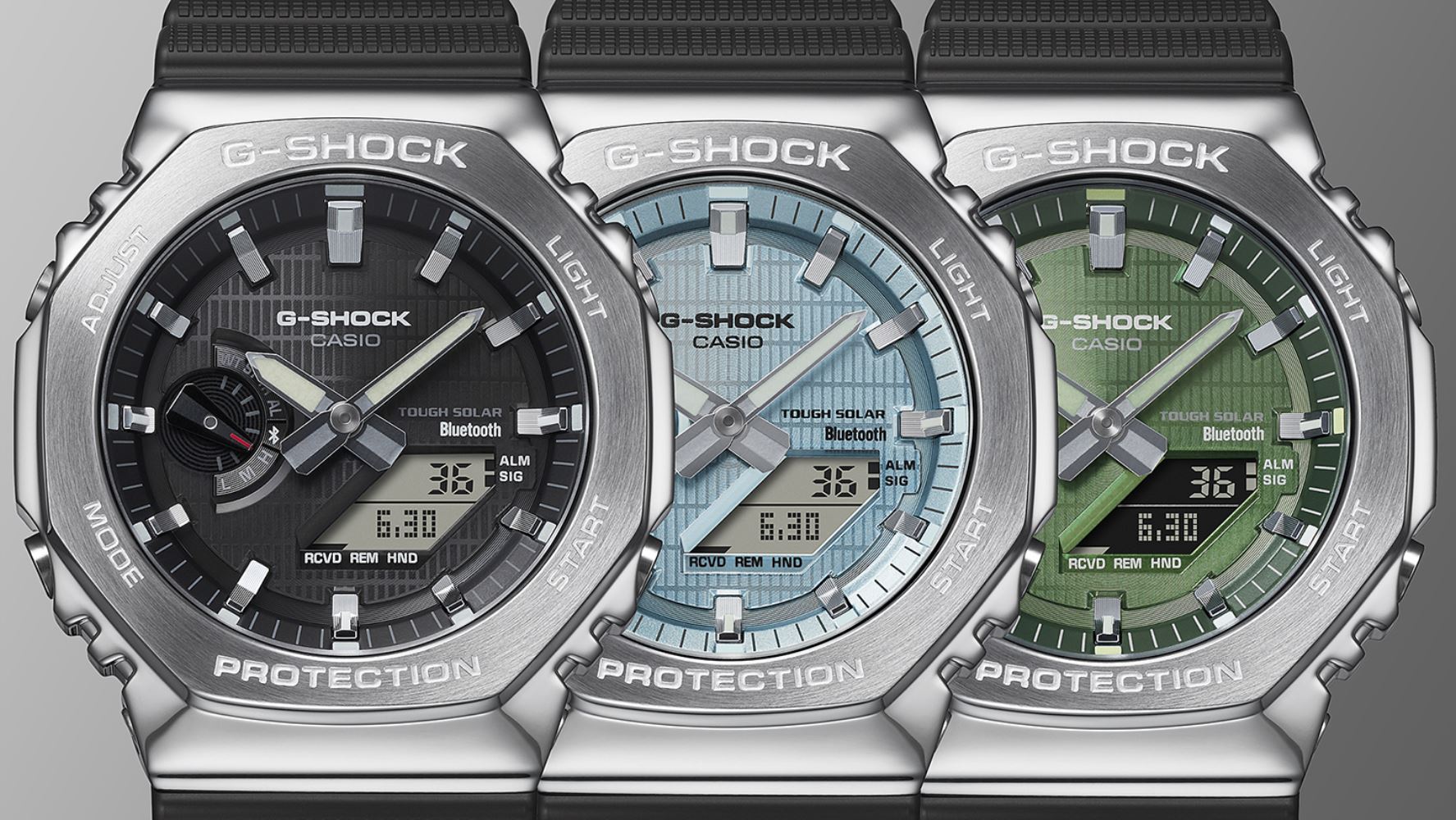 G-SHOCK G-STEEL GBM-2100A-1A2DR Kol Saati