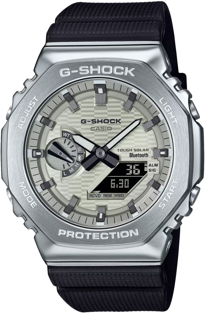 時計 CASIO G-SHOCK GBM-2100A G-SHOCK G-STEEL GBM-2100A-8BDR Kol Saati