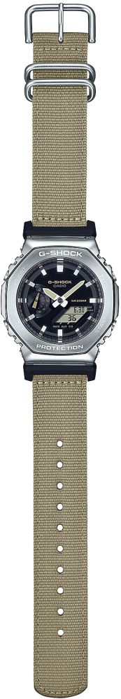 GSHOCK GM−２１００Ｃ−５Ａ 200M G-SHOCK G-STEEL GM-2100C-5ADR Kol Saati