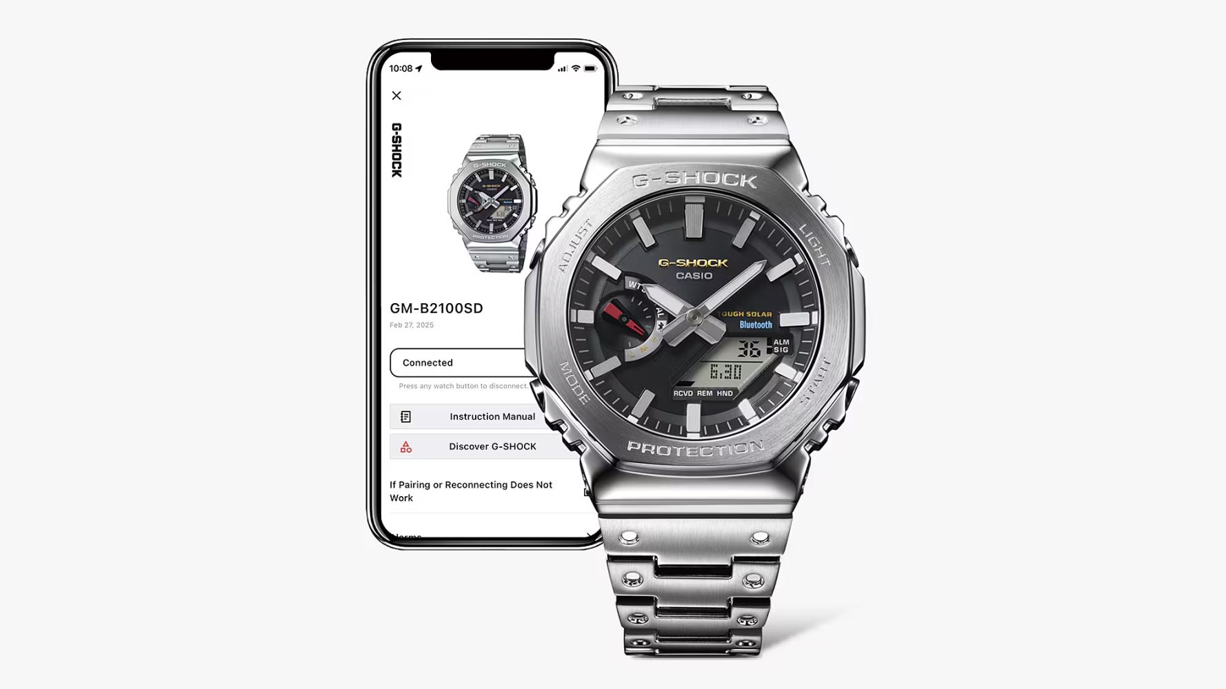 G-SHOCK FULL METAL GM-B2100SD-1CDR Kol Saati