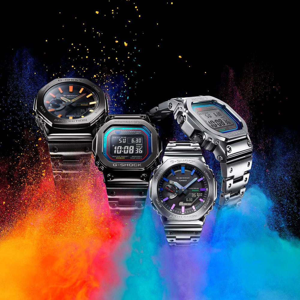 G-SHOCK メタル G-SHOCK FULL METAL GMW-B5000PC-1DR Kol Saati
