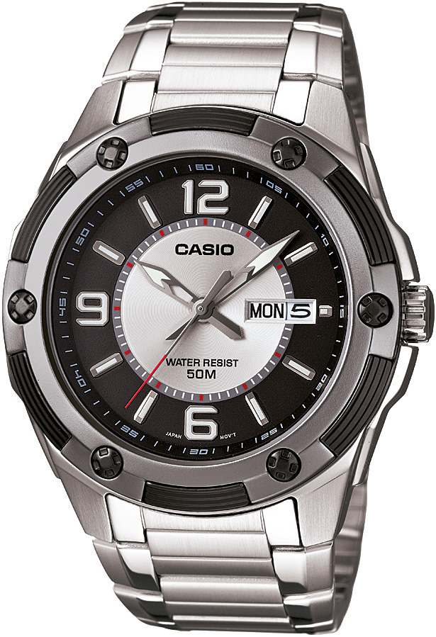 Casio MTP-1327-7A1 – Orologio Analogico Uomo Con Cinturino In Resina Nera – Quarzo