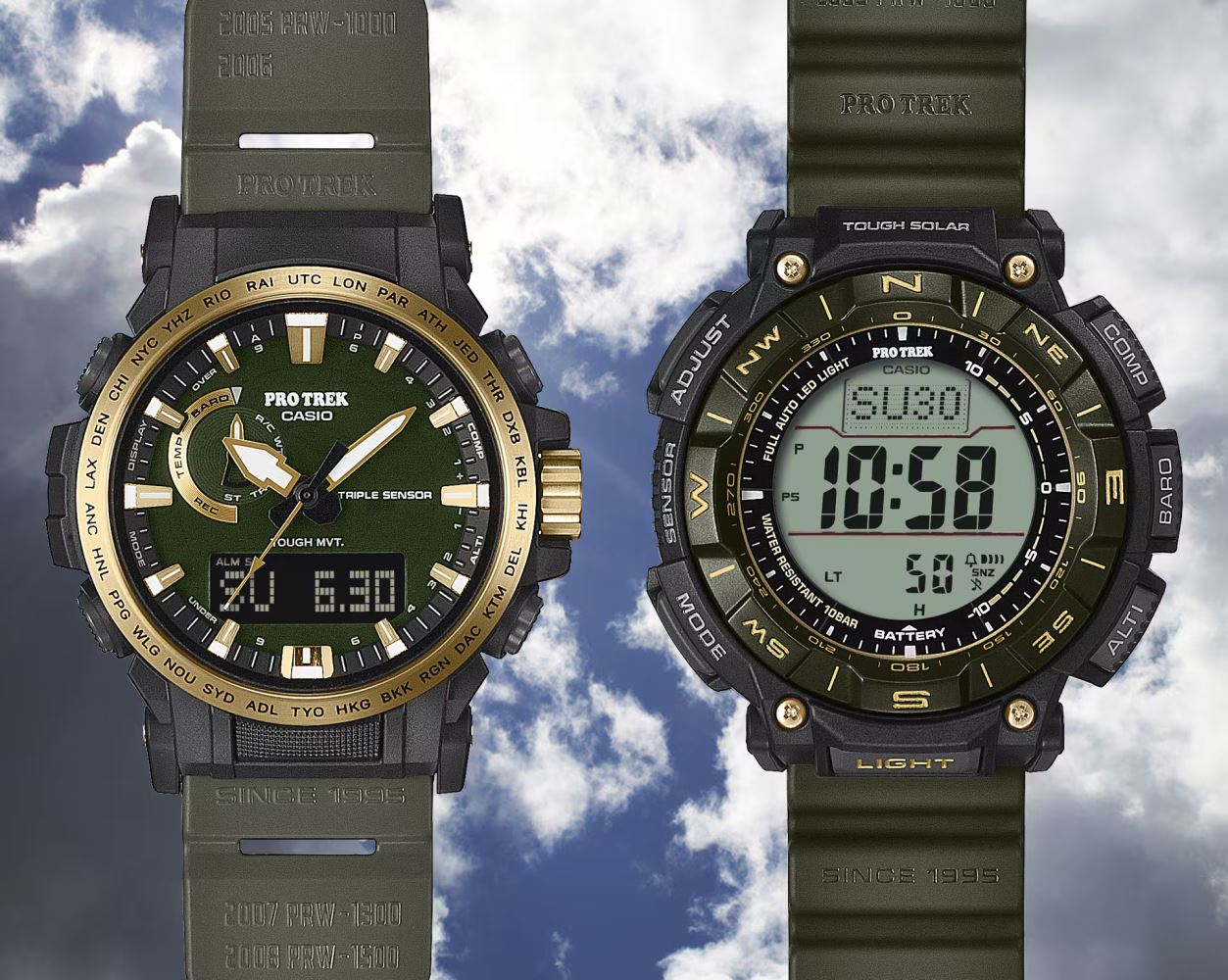 CASIO PRO-TREK PRG-340ANS-3DR Kol Saati