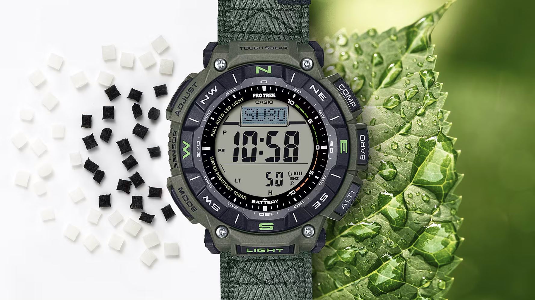 CASIO PRO-TREK PRG-340B-3DR Kol Saati