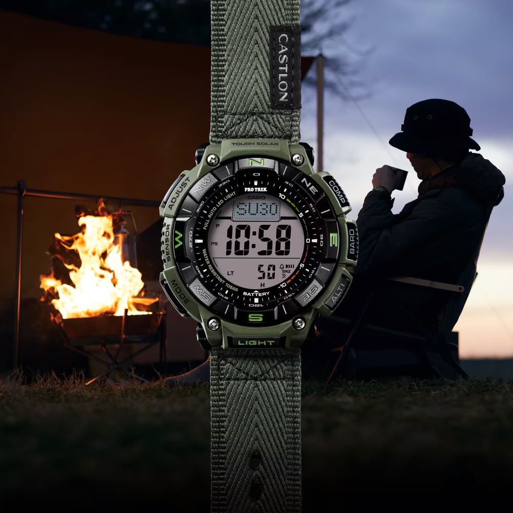 CASIO PRO-TREK PRG-340B-3DR Kol Saati