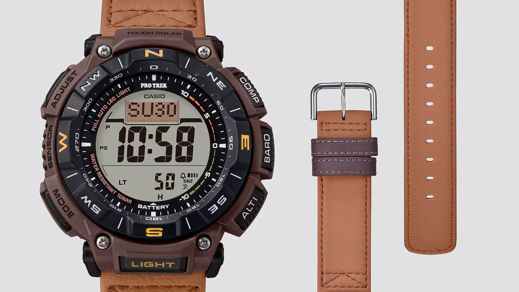 CASIO PRO-TREK PRG-340L-5DR Kol Saati