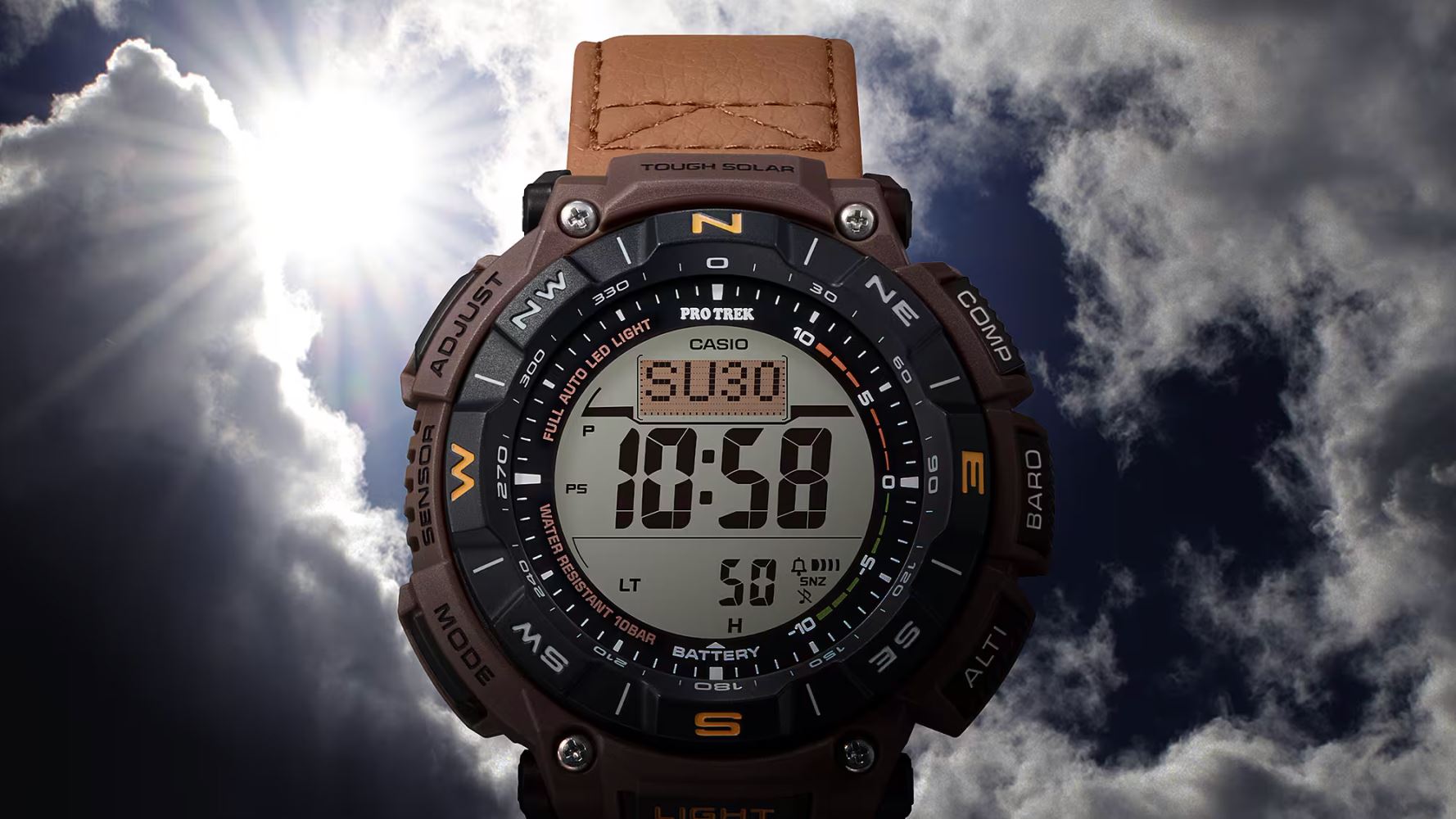 CASIO PRO-TREK PRG-340L-5DR Kol Saati