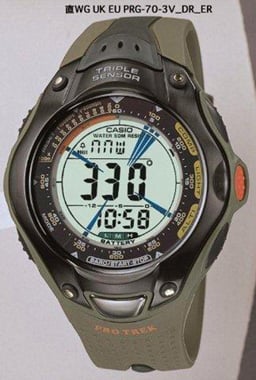 CASIO PRG-70-3VDR Kol Saati