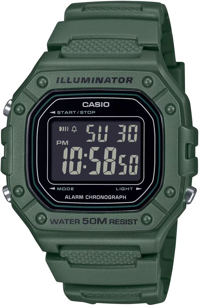 Reloj Casio W-218h-1avcf Original | Cuotas sin interés
