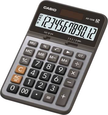 CASIO AX-120B-W-DC HESAP MAKİNESİ