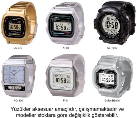 Casio-Aksesuar-Yüzük