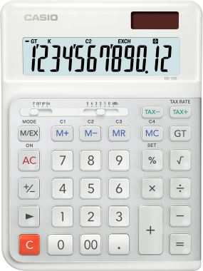 CASIO DE-12E-WE-W-DP HESAP MAKİNESİ