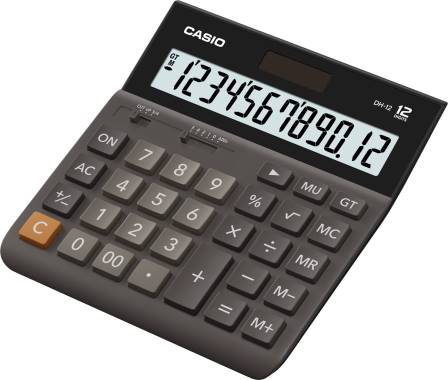  CASIO DH-12-BK-W-DP HESAP MAKİNESİ