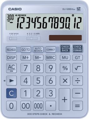 -CASIO-DJ-120DPLUSLBWADP-Temel Hesap Makineleri