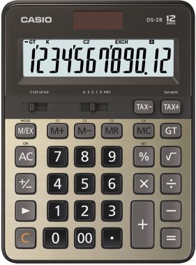 -CASIO-DS-2B-GD-W-DP-HESAP MAKİNESİ