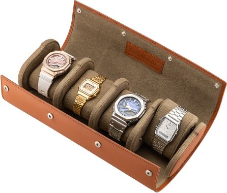 Dortlu-Deri-Saat-Kutusu-Kahverengi