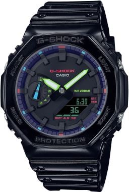 Casio-G-SHOCK-GA-2100RGB-1ADR-Kol Saati