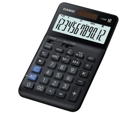  CASIO J-120F-W-DP HESAP MAKİNESİ