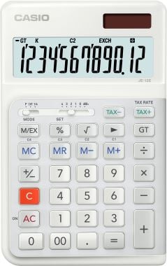 CASIO JE-12E-WE-W-DP HESAP MAKİNESİ