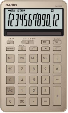  CASIO JW-200DQ-GD-W-DP Temel Hesap Makineleri