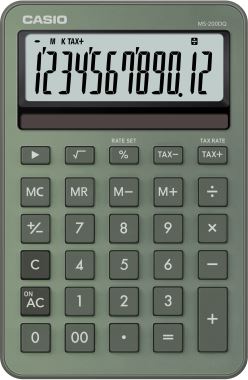  CASIO MS-200DQ-GN-W-DP Temel Hesap Makineleri