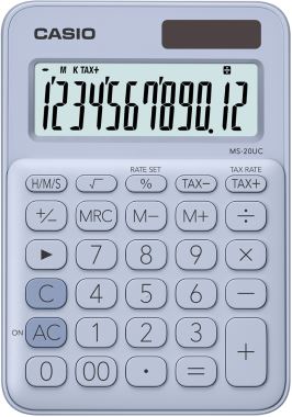 CASIO MS-20UC-LB-N-DC HESAP MAKİNESİ