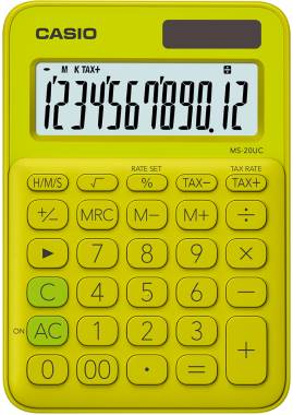 CASIO MS-20UC-YG-N-DC HESAP MAKİNESİ