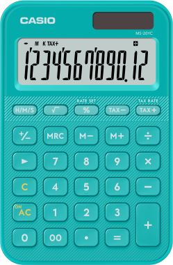  CASIO MS-20YC-TU-W-DP Temel Hesap Makineleri