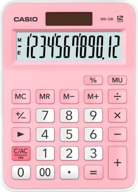 -CASIO-MX-12B-PK-W-DC-HESAP MAKİNESİ