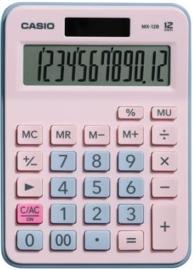 -CASIO-MX-12B-PKLB-W-DC-HESAP MAKİNESİ