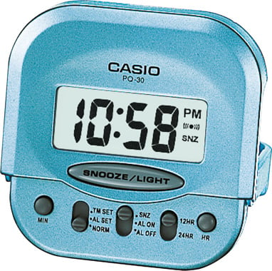 Casio-MASA SAATİ-PQ-30-2DF-Masa Saati