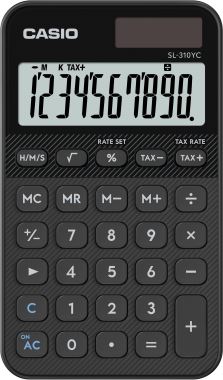  CASIO SL-310YC-BK-W-DP Temel Hesap Makineleri