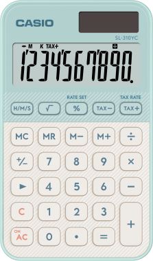  CASIO SL-310YC-LG-W-DP Temel Hesap Makineleri