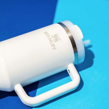 Stanley Stanley-Quencher-Pipetli-1.18-BuzBeyazı Termos