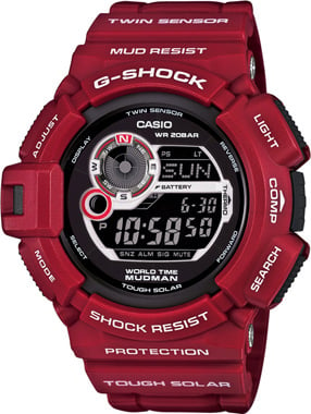 CASIO G-9300RD-4DR Kol Saati