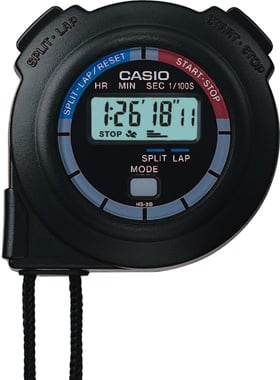 Casio KRONOMETRE HS-3V-1BRDT Kronometre