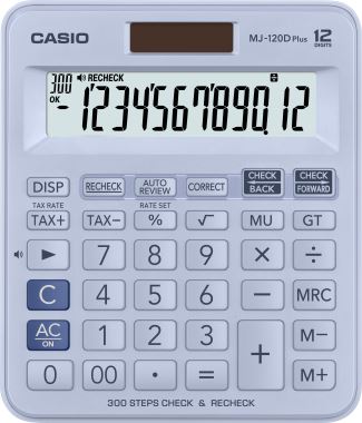  CASIO MJ-120DPLUS-LBWADPW HESAP MAKİNESİ