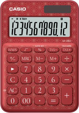  CASIO MS-20UC-JRD-W-DC HESAP MAKİNESİ